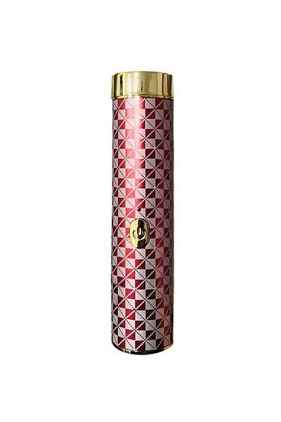 Generic Portable Bakhoor Incense Burner With USB Charging Red 6x4.5x15cm