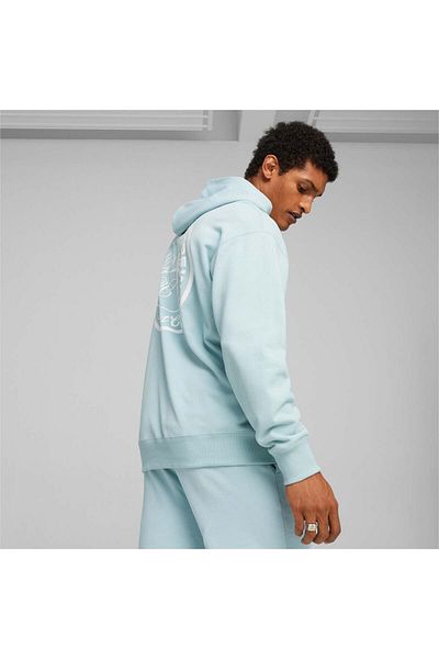 Puma Hanorac cu glugă pentru bărbați X Palm Tree Crew GRAPHIC