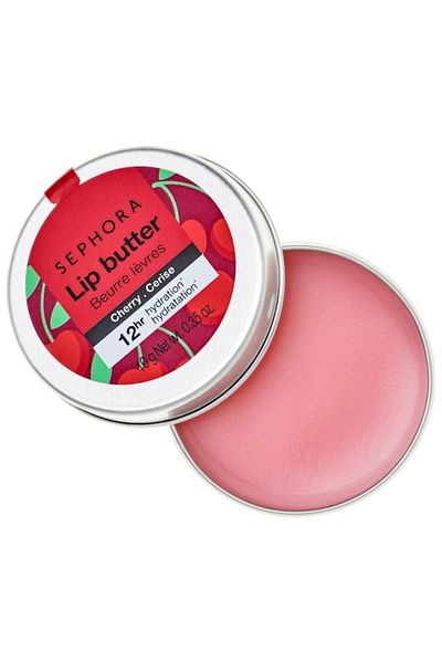 SEPHORA COLLECTION Lip Butters & Scrub Cherry – 12-Hour Moisturizing & Exfoliating Lip Care 10g