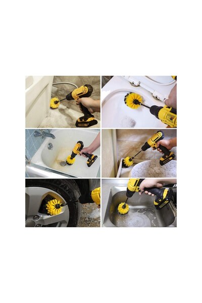 Nativa Set of 3 Universal Cleaning Brushes for Drills