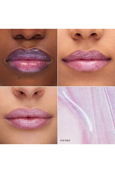 SEPHORA COLLECTION - Glossed Lip Gloss 10 Wild – Glitter Finish, High-Shine Sparkle Lip Gloss 5ml