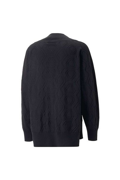 Puma Luxe Sport Oversize V-Neck Sweatshirt