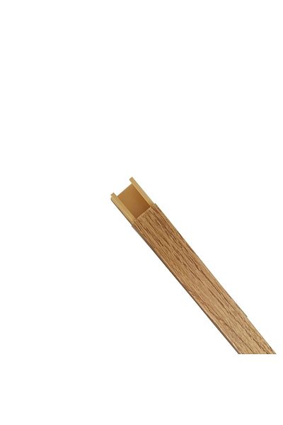 Canalux Canal de cablu 20x10mm cu adeziv, model fag, 2m/bucată