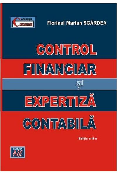 Editura ASE Financial control and accounting expertise, Edition