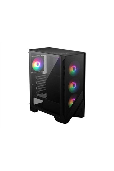 ARMSİLVER MSI PC Case MAG FORGE 120A AIRFLOW Side window Black Mid-Tower Power supply included No
