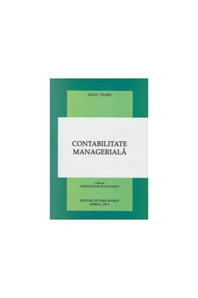 Editura Eftimie Murgu Managerial Accounting, Nagy Csaba