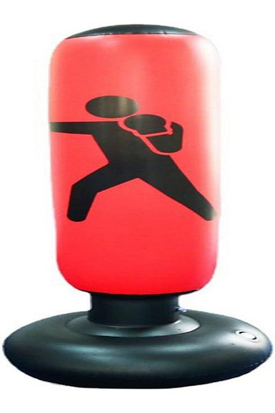 rexa Fitness Punching Bag for Kids, Inflatable Punching Bag Free Standing Boxing Punch Bag