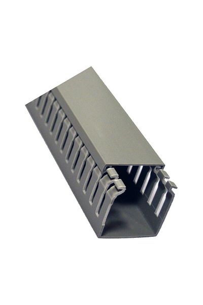 Canalux Canal cablu perforat 100x60mm gri 2m/buc