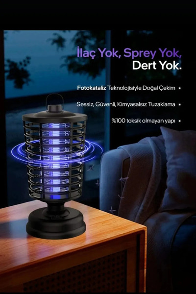 asua Elektrikli Sineklik Sivrisinek Kovucu Yakalama Cihazı Sinek Kovucu Cız L...