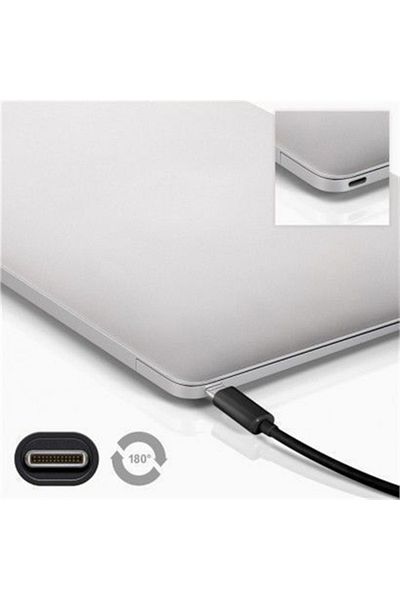 goobay | Kabel USB-C | Męski | 24-pinowy USB-C | Męski | 24-pinowy USB-C | Czarny | 3 m