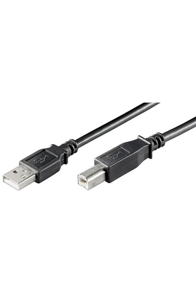 goobay | Kabel USB | Męski | 4-pinowy USB Typ A | Męski | 4-pinowy USB Typ B | Czarny | 3 m