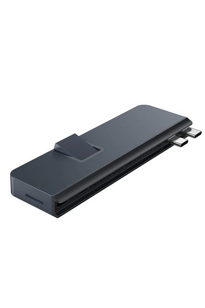3DHyperStudio Koncentrator HyperDrive Dual USB-C 7-w-2 z uniwersalnym adapterem