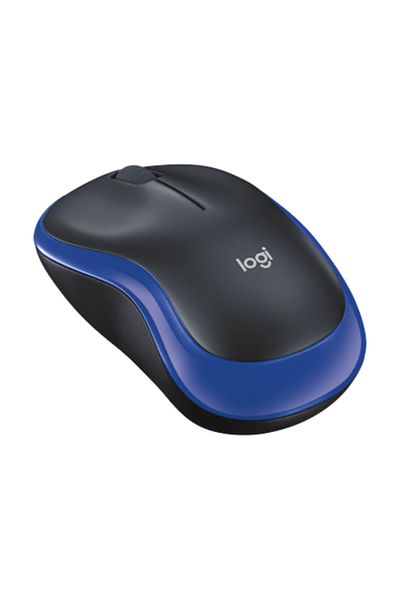 logitech | Mysz | M185 | Bezprzewodowa | Niebieska/czarna