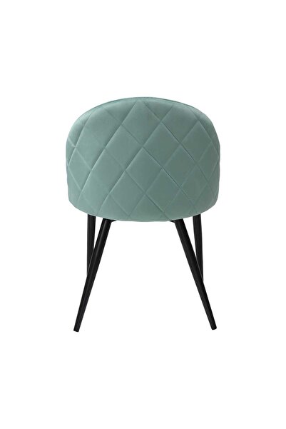 ARTA DOOR Set of 2 Bella Verde Aqua Chairs Black Leg, HoReCa, Kitchen, Living Room, Office, Bedrooms, Hallways