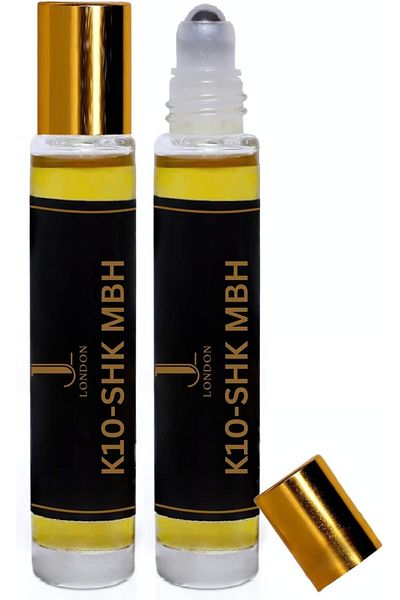 JAN LONDON Essential Attar Oil 10ml | Non-Alcoholic Unisex Roll-On | Signature Scent (K10-SHK MBH)