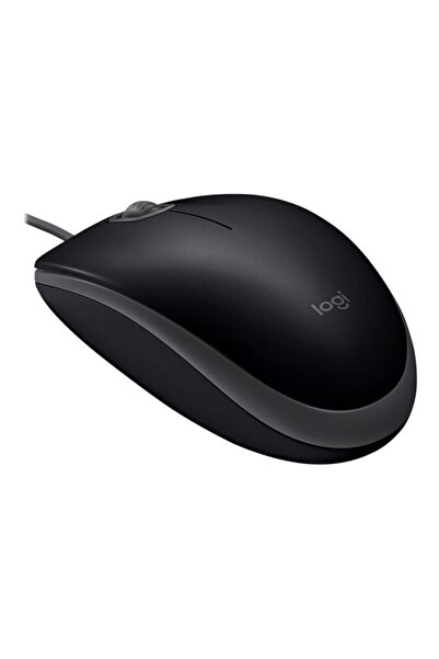logitech | Mouse | B110 Silențios | Cu fir | USB | Negru