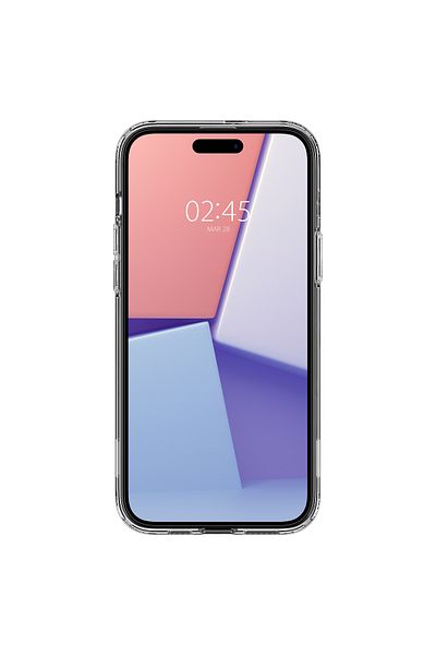 Spigen Etui Ultra Hybrid S MagSafe z podstawką do iPhone 15 Plus przezroczyste