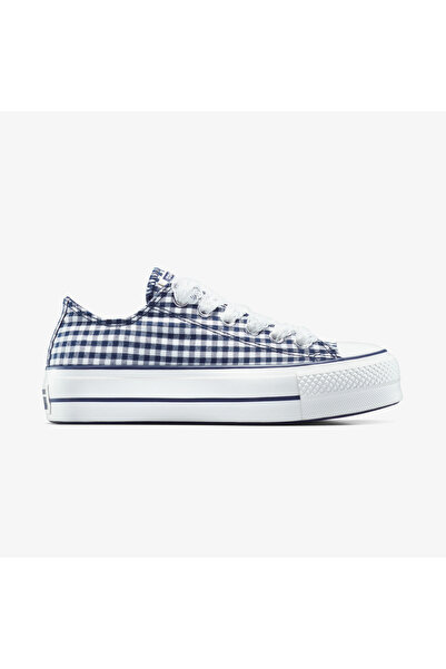 Converse Chuck Taylor All Star Lift Kadın Lacivert Desenli Platform Sneaker