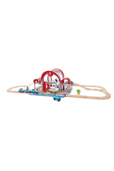 Hape Set trenulet cu gara centrala