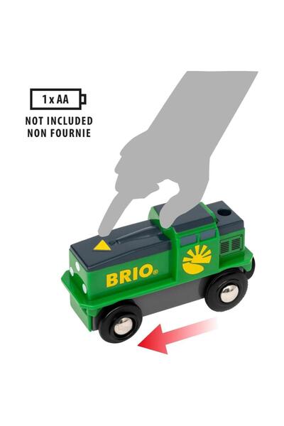 BRIO Battery-operated farm train