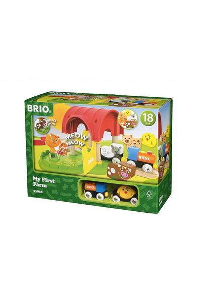 BRIO My First Farm Train Set