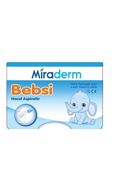 Miraderm Bebsi Nazal Aspiratör + 3 Yedek Uç (Miraderm)