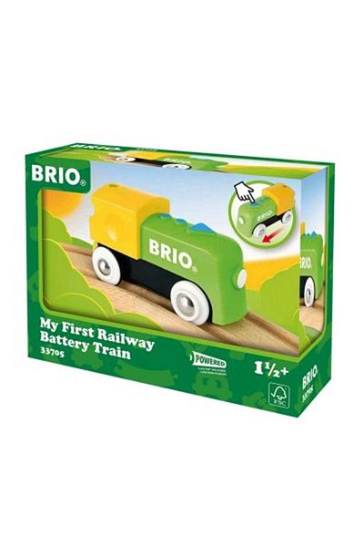 BRIO Battery-powered locomotive my first train