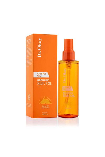 dr.okay Ulei de plajă bronzant cu extract de morcov