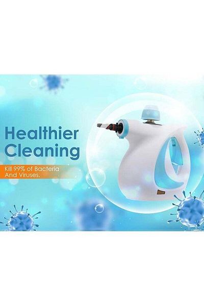 COOYA Handheld Steam Cleaner, Pressurized Multi-Purpose Steam Cleaner with Safety Lock and 9 Accessory