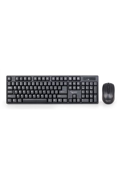 Gembird | Tastatură și mouse | KBS-W-01 | Set tastatură și mouse | Wireless