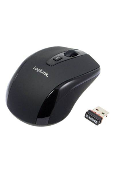 LogiLink | Maus optisch Funk 2.4 GHz | 2.4GH bezprzewodowa mini mysz z autolink | bezprzewodowa
