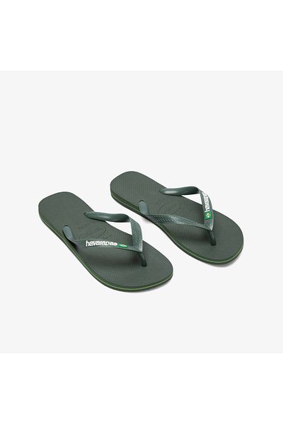 Havaianas Ανδρικές κίτρινες παντόφλες με λογότυπο Brazil