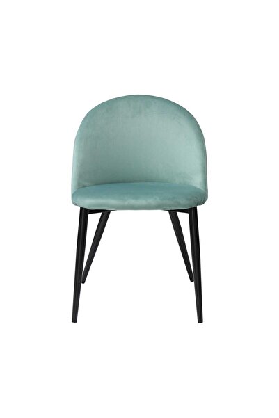 ARTA DOOR Set of 2 Bella Verde Aqua Chairs Black Leg, HoReCa, Kitchen, Living Room, Office, Bedrooms, Hallways