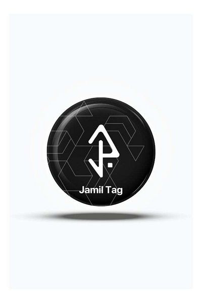 Jamilcards Jameel NFC™ Tag for Business - Minimal Black