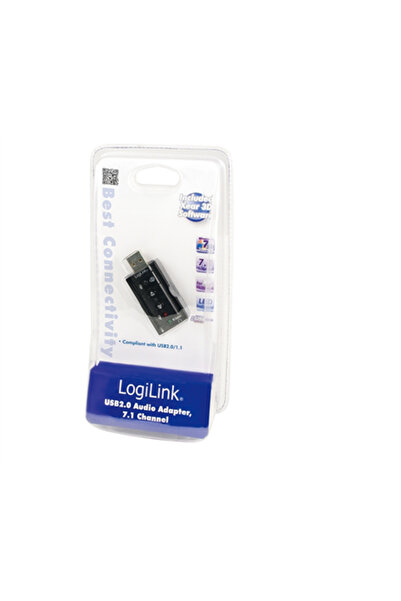 LogiLink | Placă de sunet | Placă de sunet USB cu efecte sonore virtuale 7.1