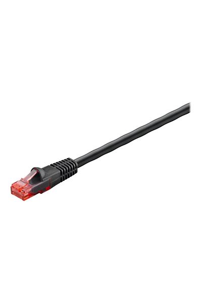 goobay CAT 6/6A Outdoor Patch Cable, U/UTP, 20 m, Black