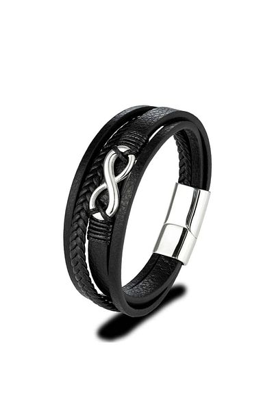 OEM Brățară „Legătura Infinită” - Neagră