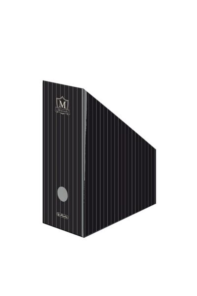 Herlitz File Holder A4, Material Cardboard, Montana Black Design