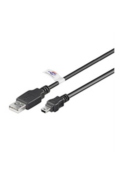LogiLink | Kabel USB | Męski | Mini-USB Typ B | Męski | 4-pinowy USB Typ A | Czarny | 1,8 m