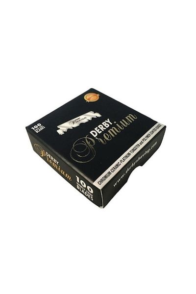 Derby Lame de ras, Derby, Premium, Single Edge Blades, 100 lame / set