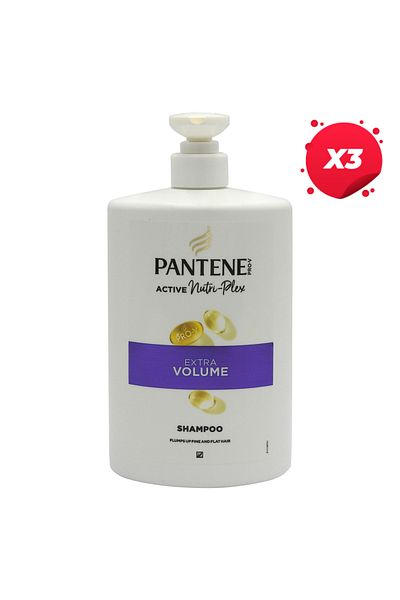 Pantene X3 - 1L EXTRA VOLUME PUMP SHAMPOO