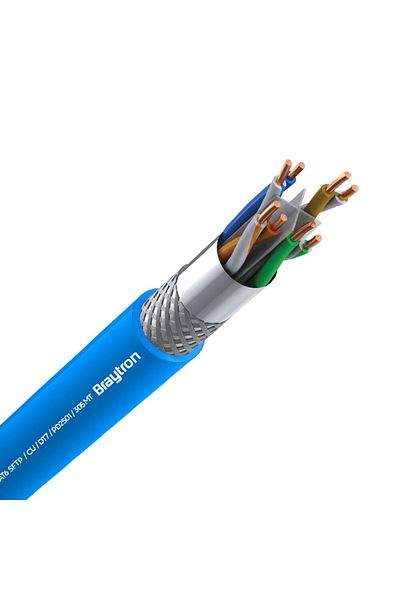 Braytron CABLU SFTP CAT6 Cu/Cu BLU DT7 305M/BUC