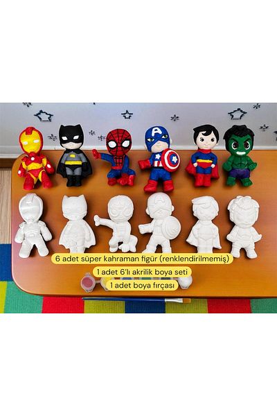 The Luma Atelier Marvel Superhero Stone Painting
