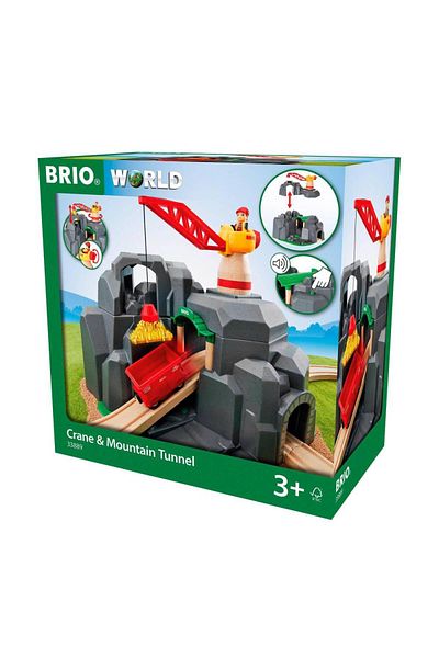 BRIO Tunnel with crane