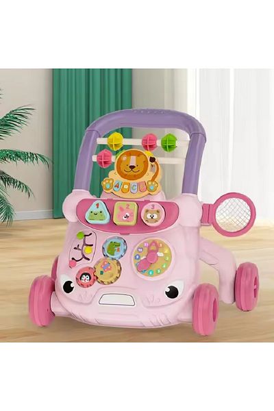 rexa Fancy Infant Walker Eco Friendly Toy Learning Stand Kids Walker for Baby 6-12 Months