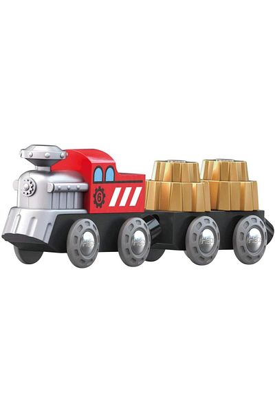 Hape Train with mechanical wheels