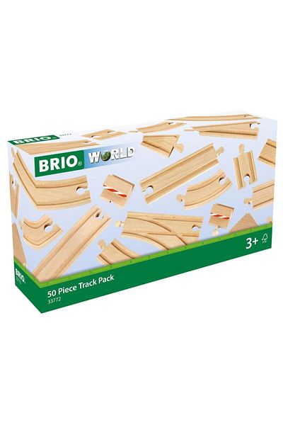 BRIO 50-piece rail set