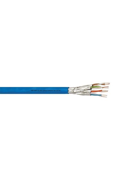 REÇBER Recber Cablu FTP Cat6A LSZH SL500 U/F23 Albastru