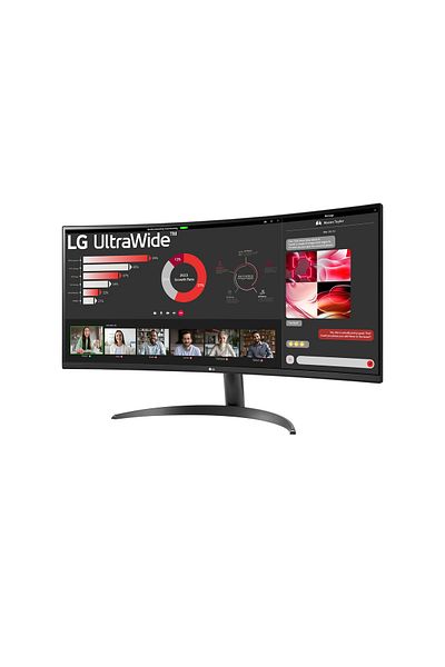 3D FORMED FACE HELGA LG 34WR50QK-B | 34 " | VA | QHD | 21:9 | 100 Hz | 5 ms | 3440 x 1440 pikseli | 240 cd/m² |