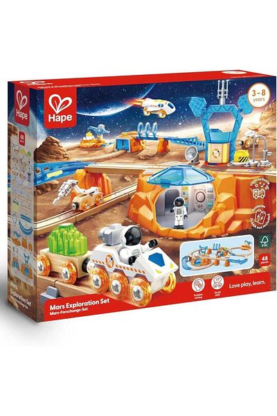 Hape Mars exploration train set